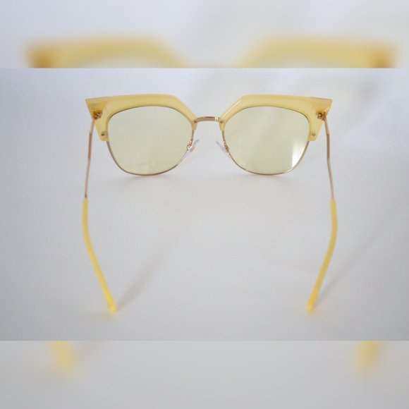 FENDI FF 0149/S 040G YELLOW & SMOKE FL SILVER - Picture 7 of 10